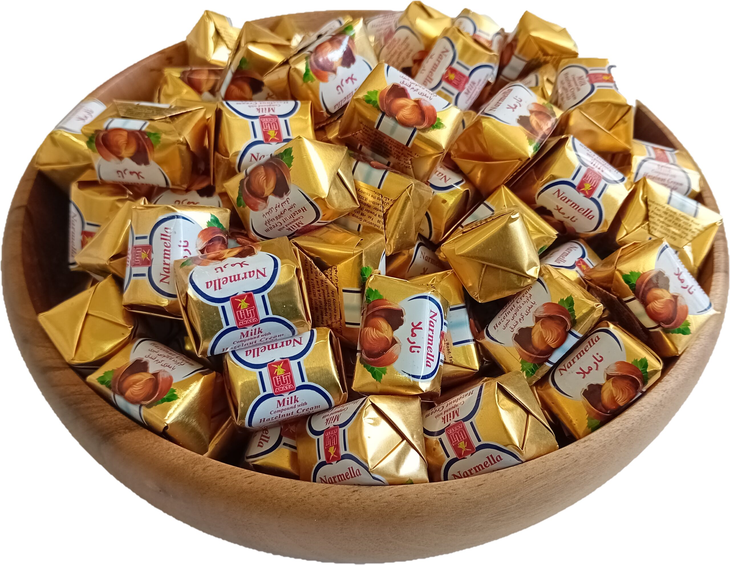 شکلات کاکائویی مغزدار ۳kg نارملا آناتا