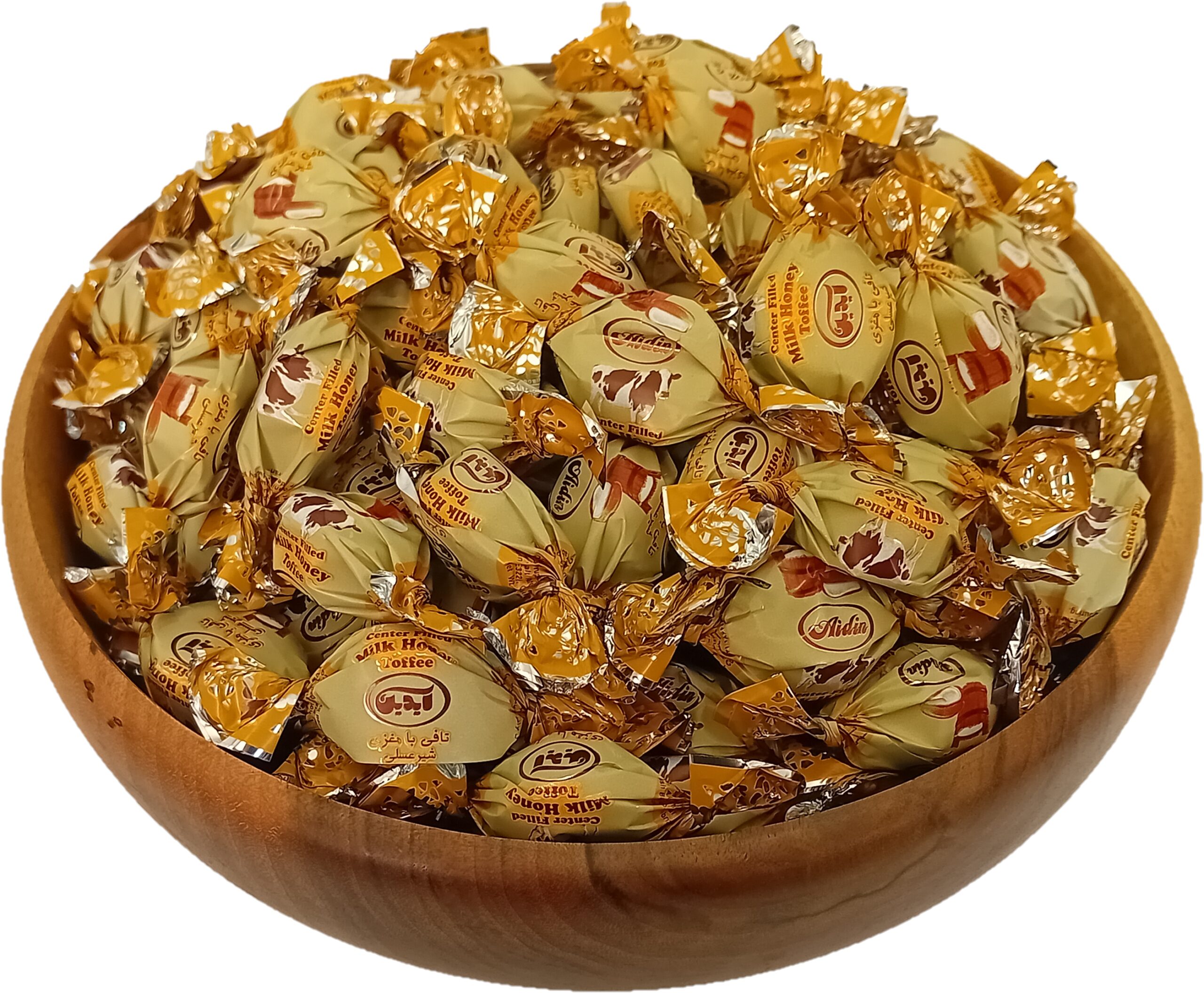 تافی شیر عسلی ۳kg آیدین