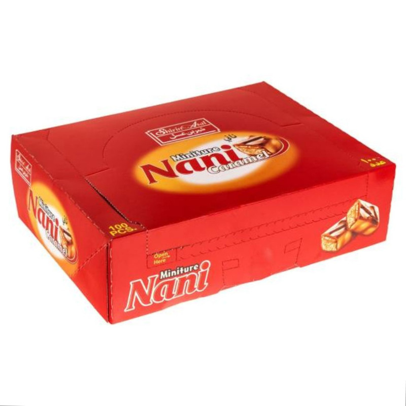 نانی 800 گرمی ۱۰۰ عددی شیرین عسل